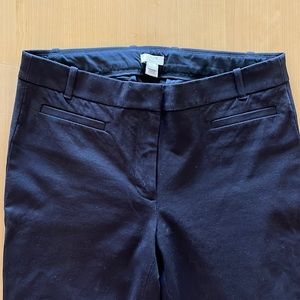 J. Crew straight leg black pant